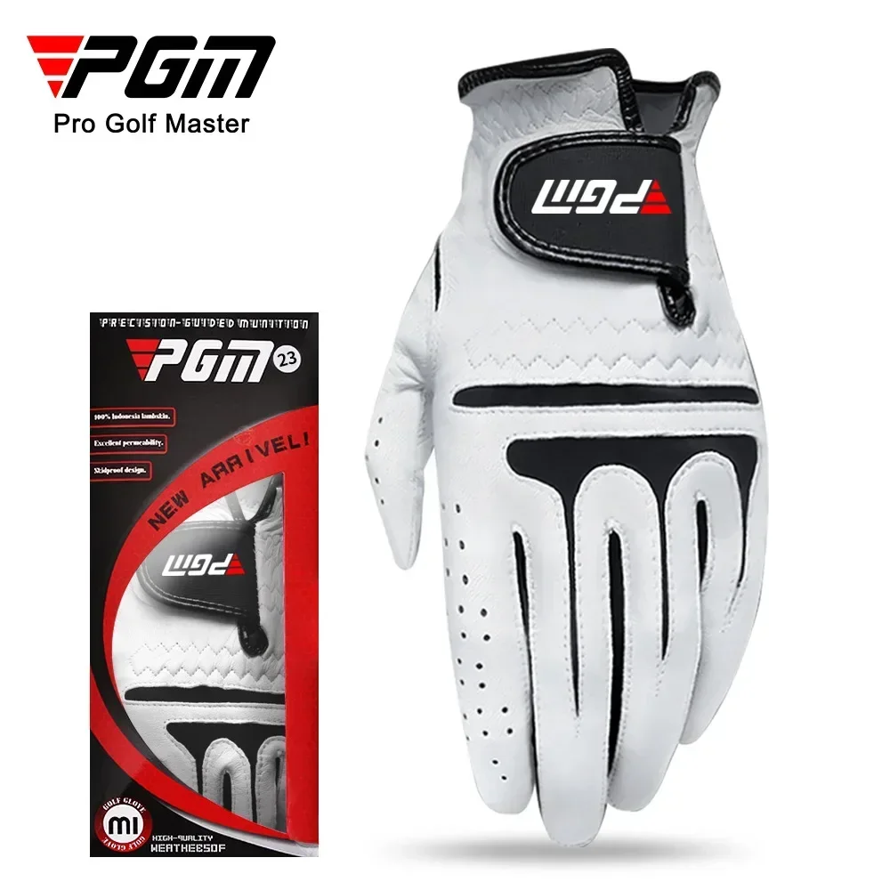 Golf Glove Cadet - Rękawice golfowe PGM męskie ze skóry