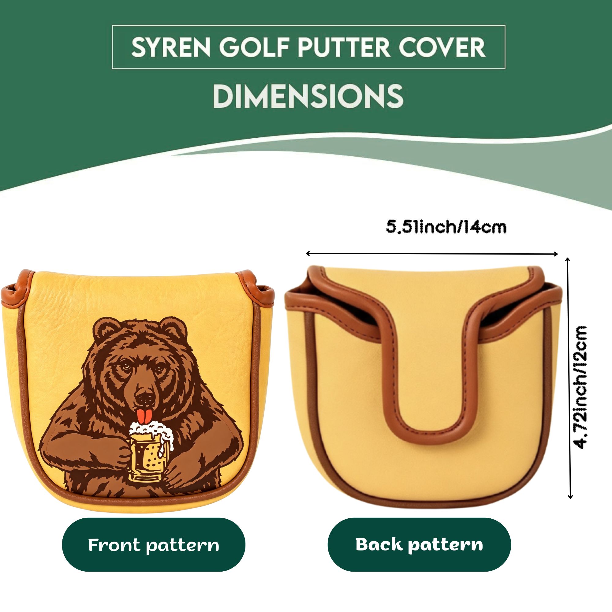 Pokrowiec na główkę puttera go – Headcover Driver recenzja i cena