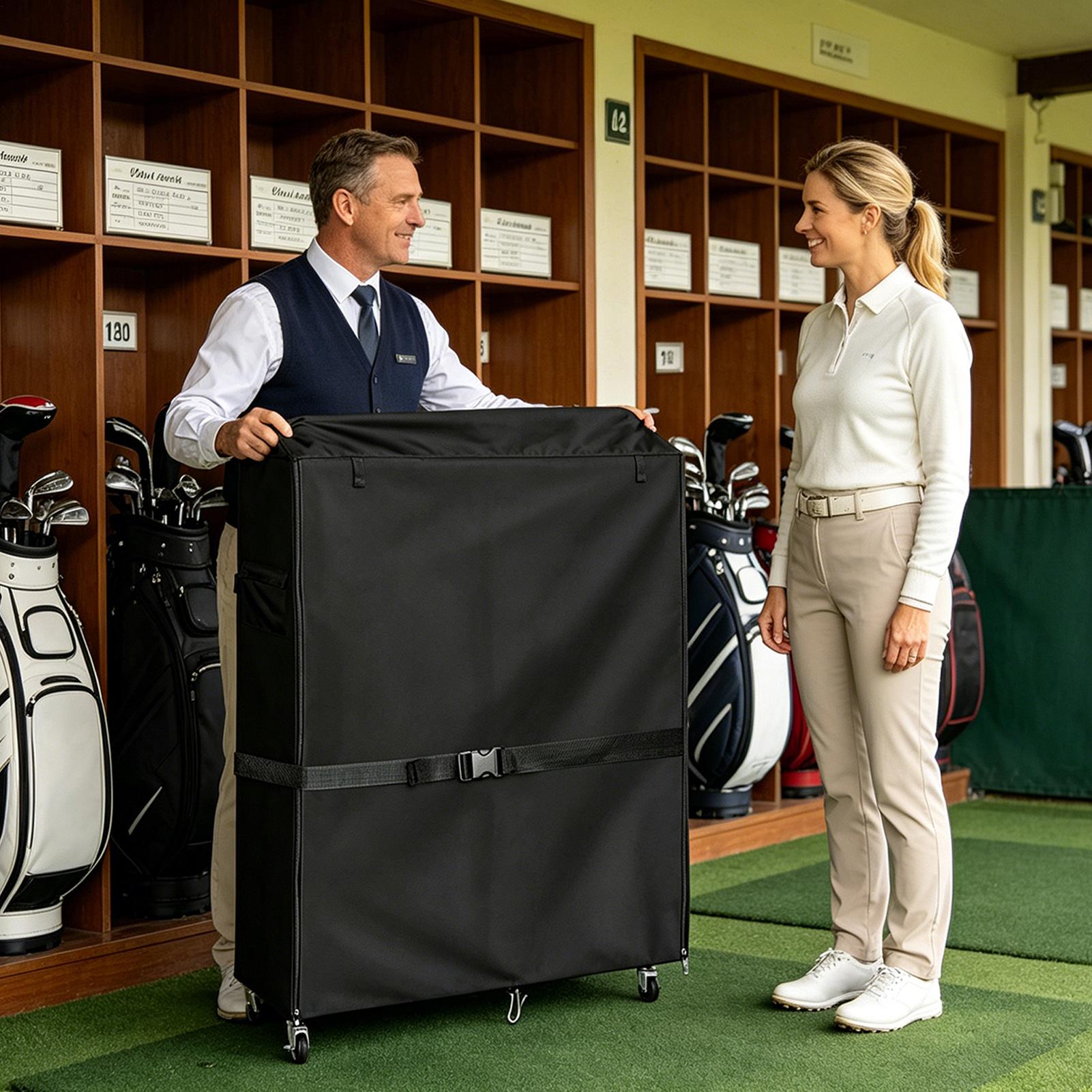 Pokrowiec na torbę golfową, oc – Golf Equipment Garage Organizer recenzja i cena