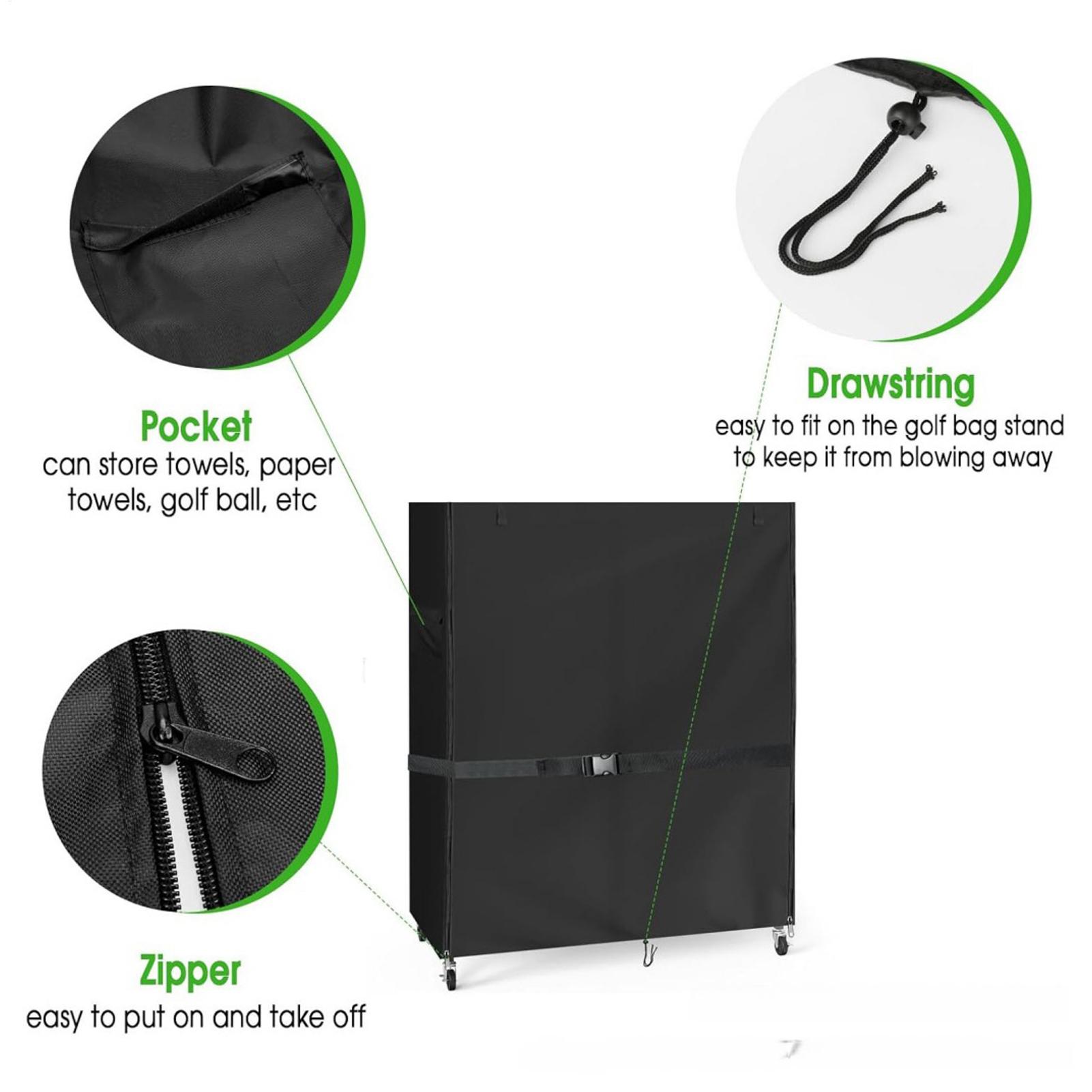 Pokrowce na stojaki do toreb g – Golf Equipment Garage Organizer recenzja i cena